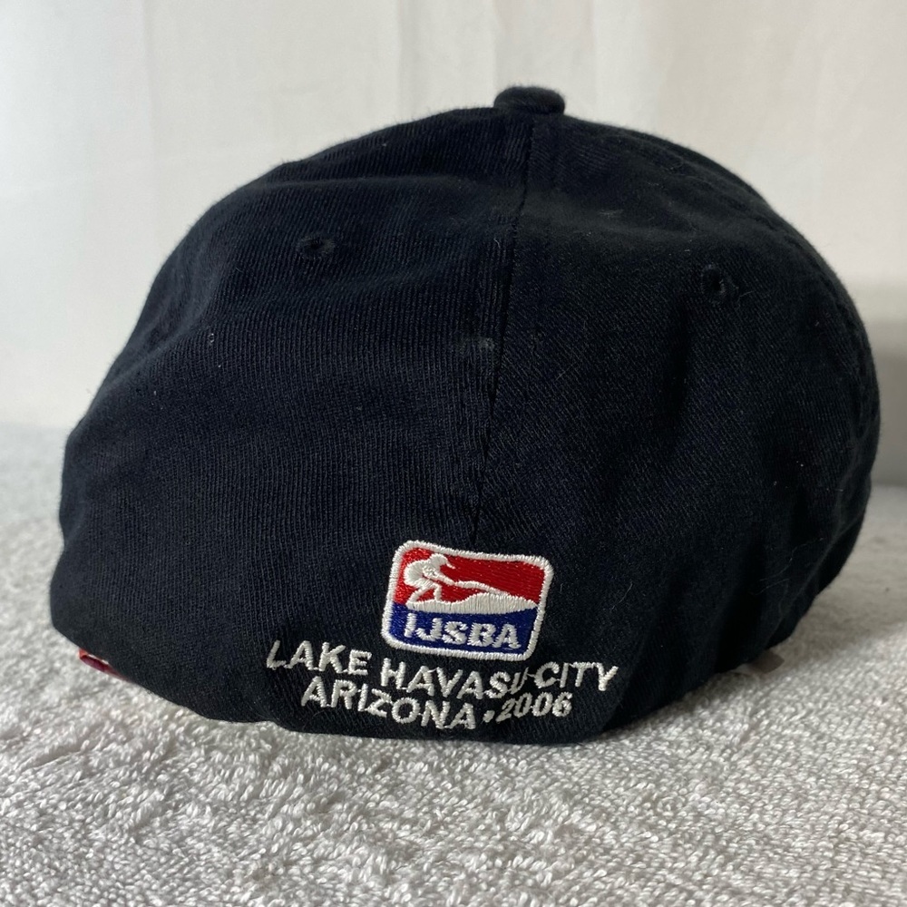 World Finals Embroidered Flex Fit Black Hat Cap L/XL - Picture 6 of 10